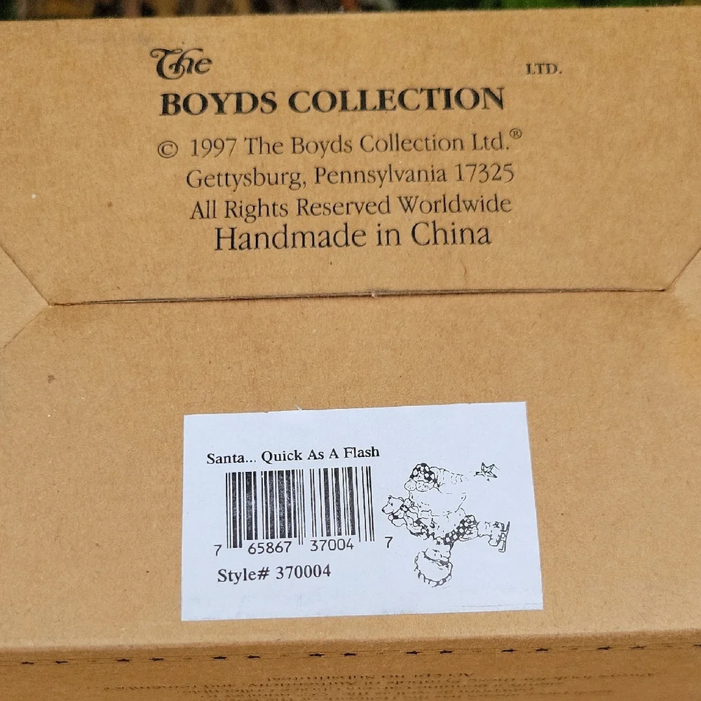1998 The Boyds Collection Limited Edition #5185 